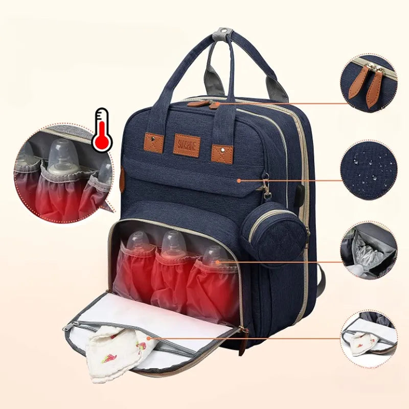 Sac à dos multifonctions bleu