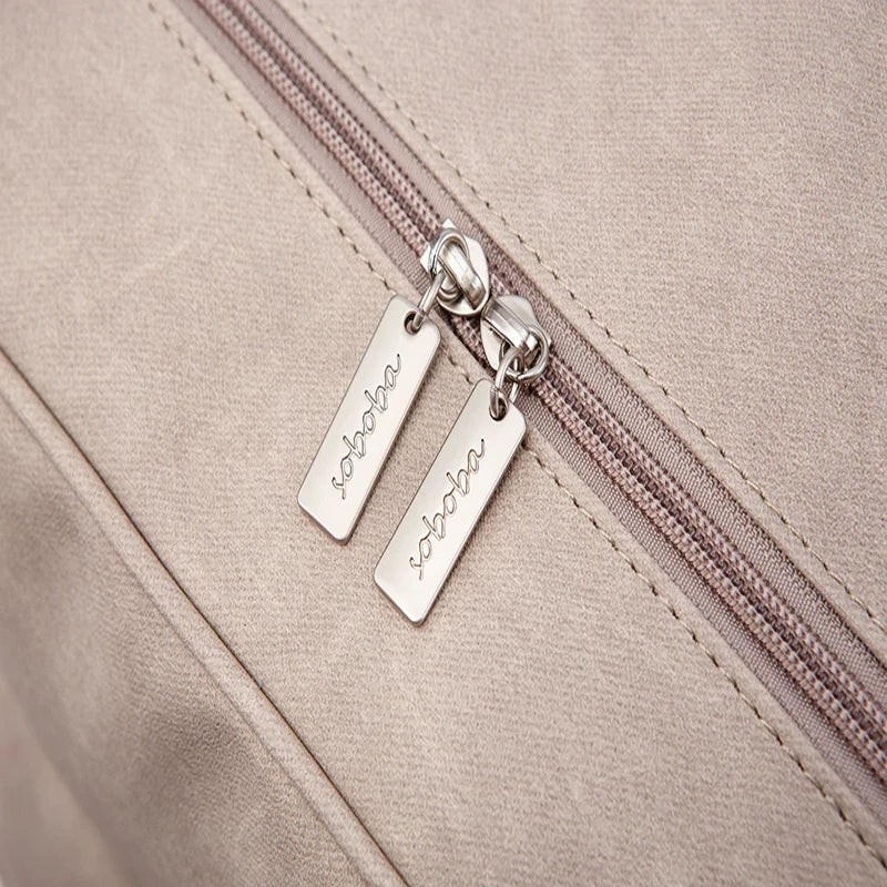 Sac à couches beige