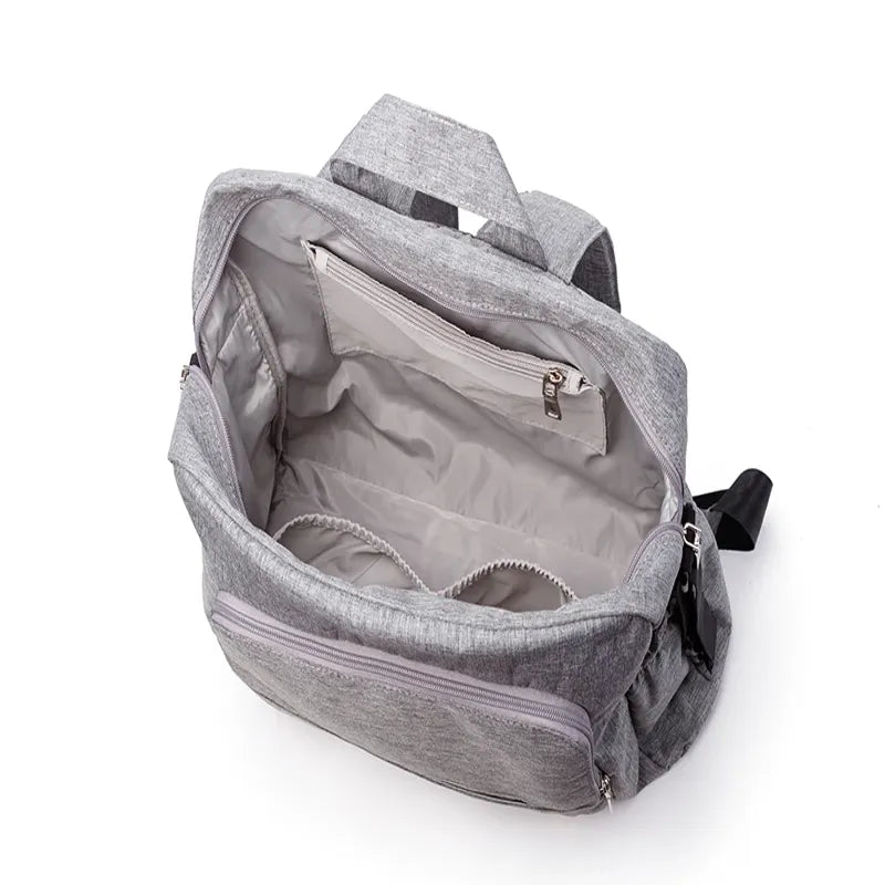 Sac a langer multi-fonction gris