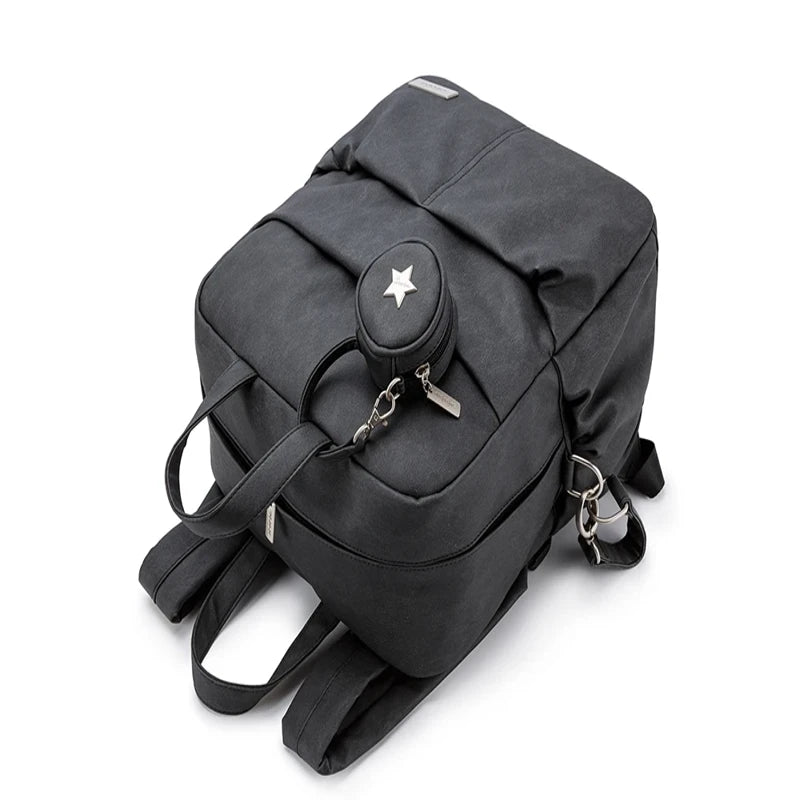 Grand sac à couches noir