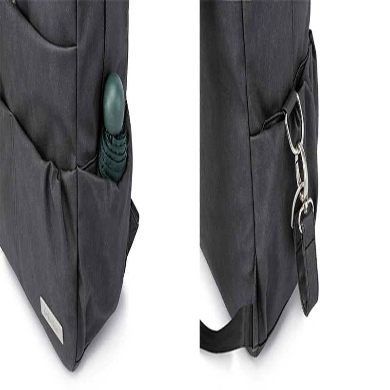 Grand sac à couches noir