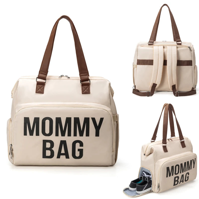 Sac à langer Mommy Bag beige
