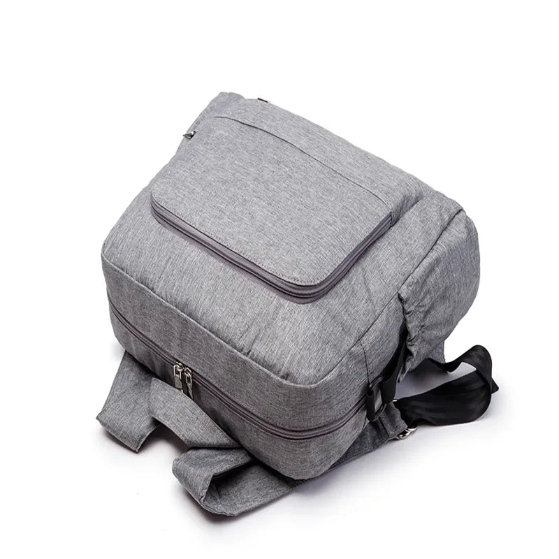 Sac a langer multi-fonction gris