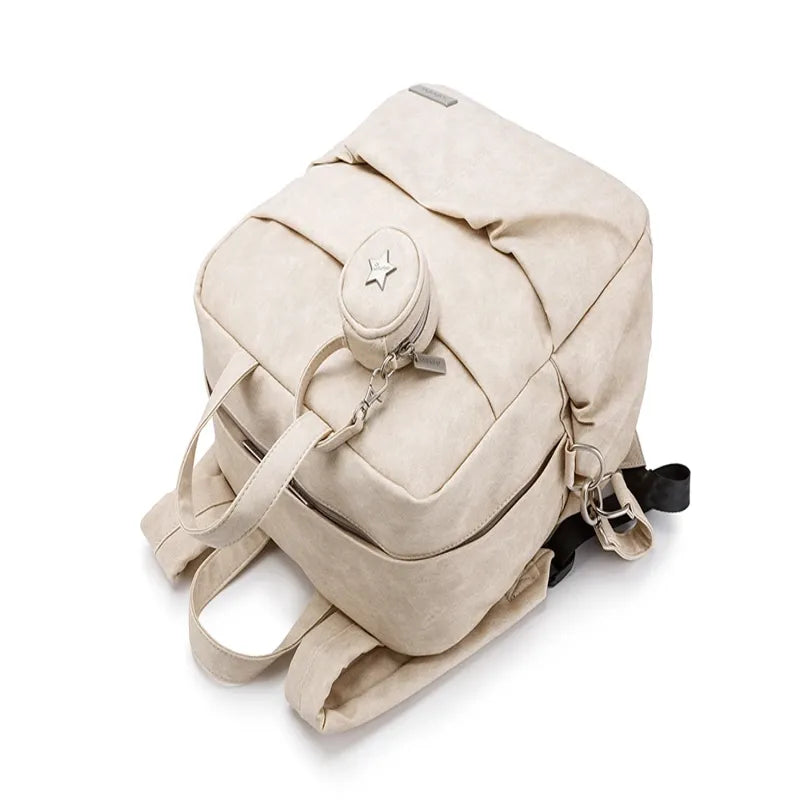 Grand sac à couches beige