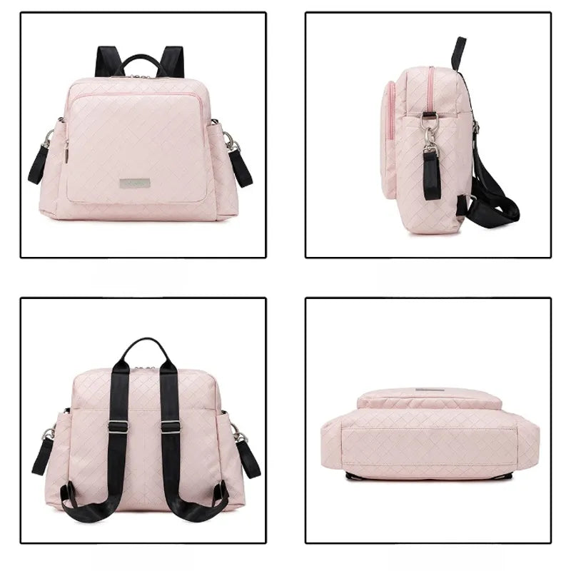 Sac a langer rose & noir