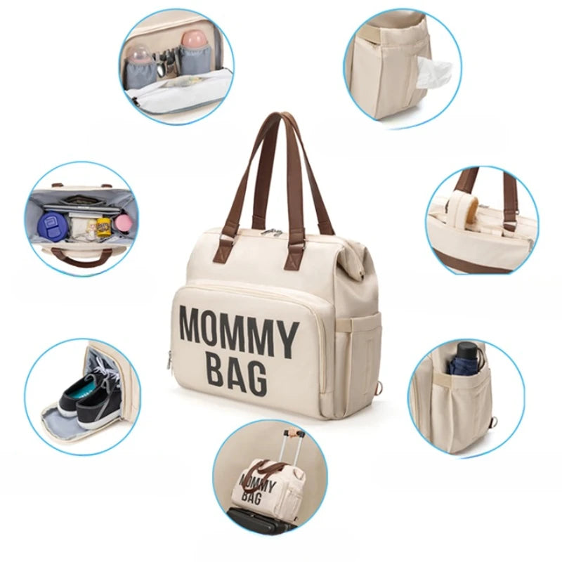 Sac à langer Mommy Bag beige