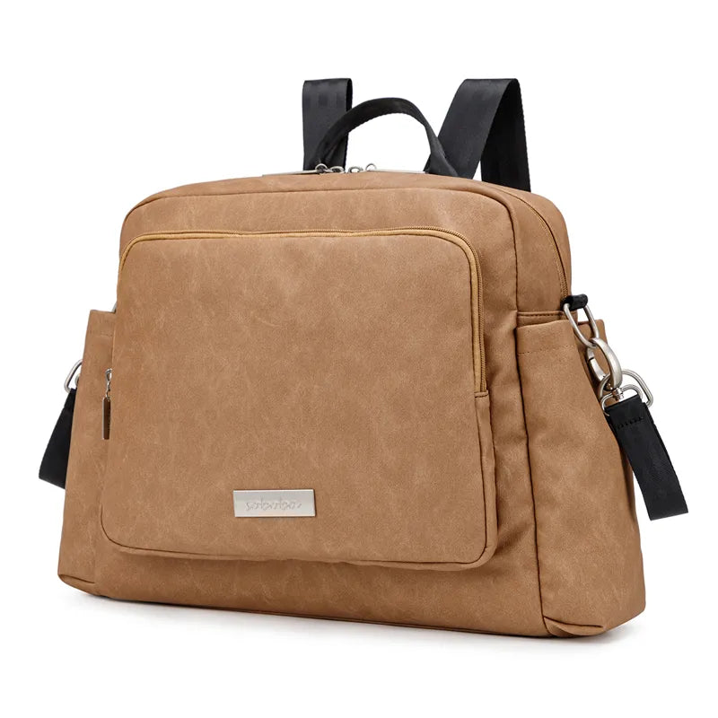 Sac de maternité marron & noir