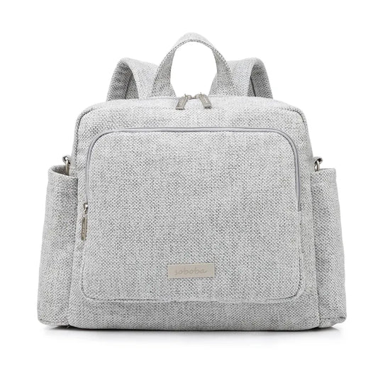 Sac de maternité tweed gris